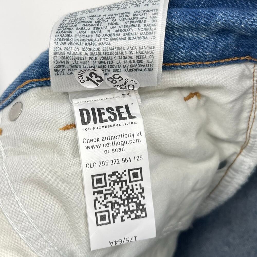 Diesel Light Blue Flare Jeans - Picture 13 of 13